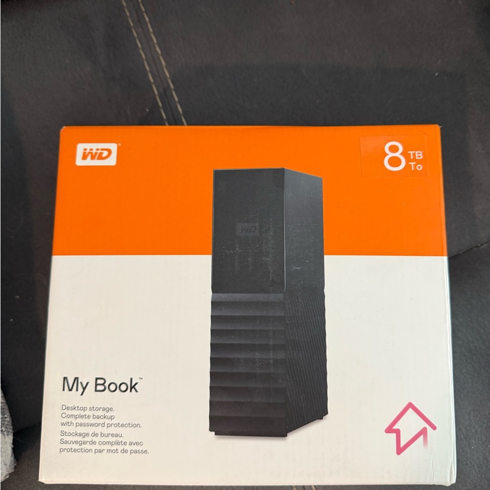 WD My Book 8TB External Hard Drive